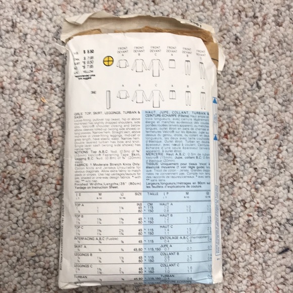 Vintage kids sewing patterns - Picture 7 of 11